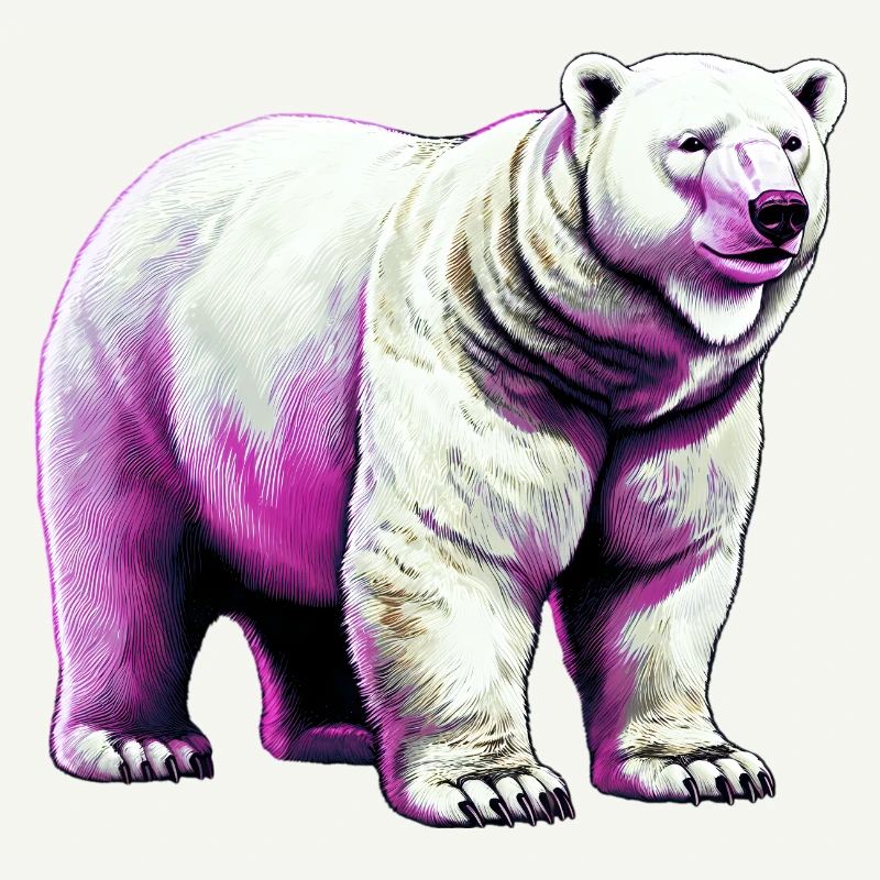 Weißer Eisbär