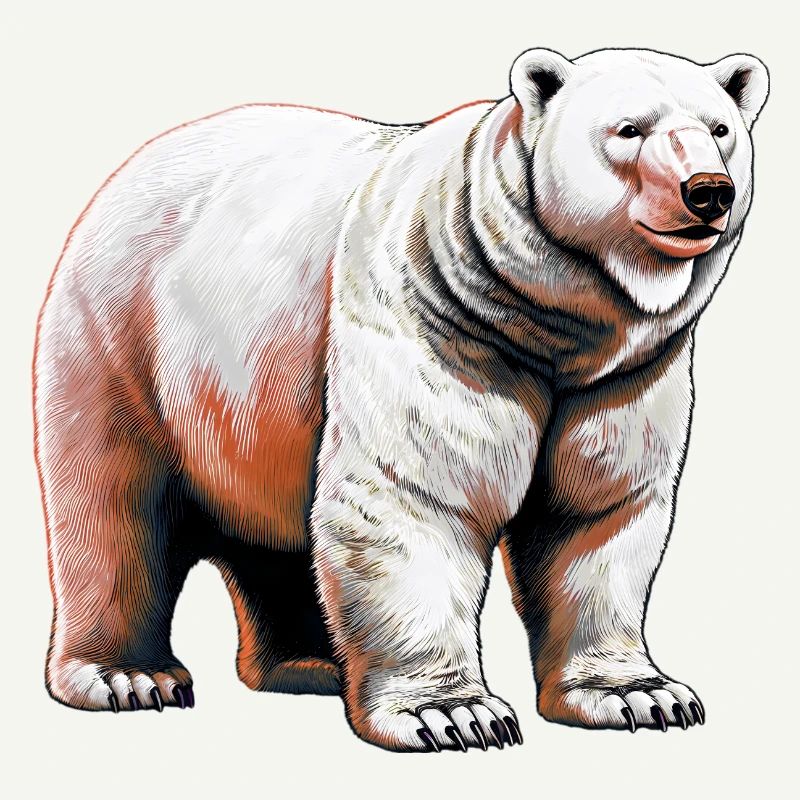 Weißer Eisbär
