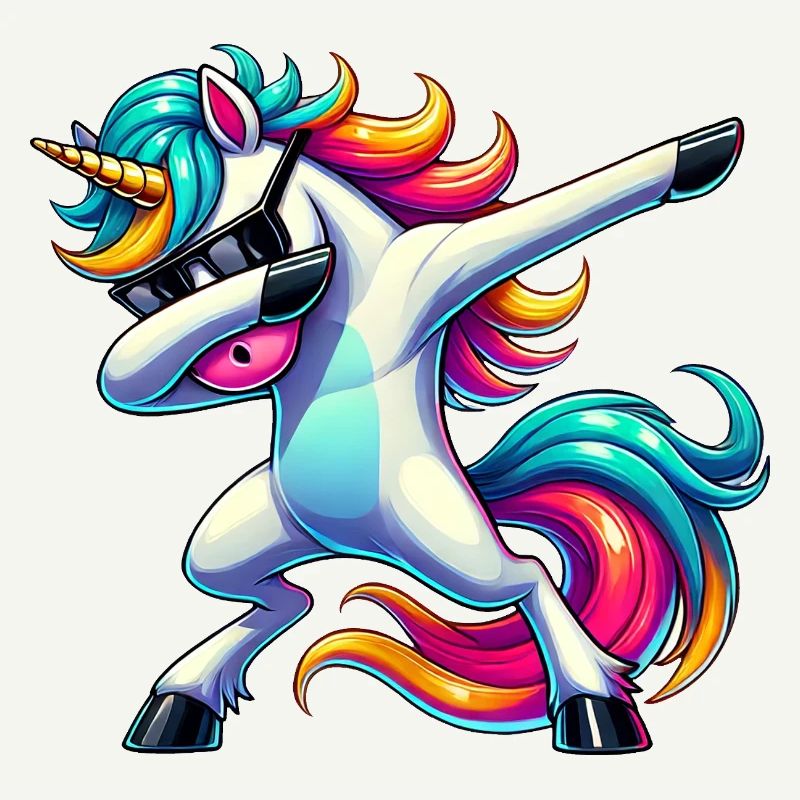 Dab Einhorn Dabbing Einhörner Unicorn Mädchen