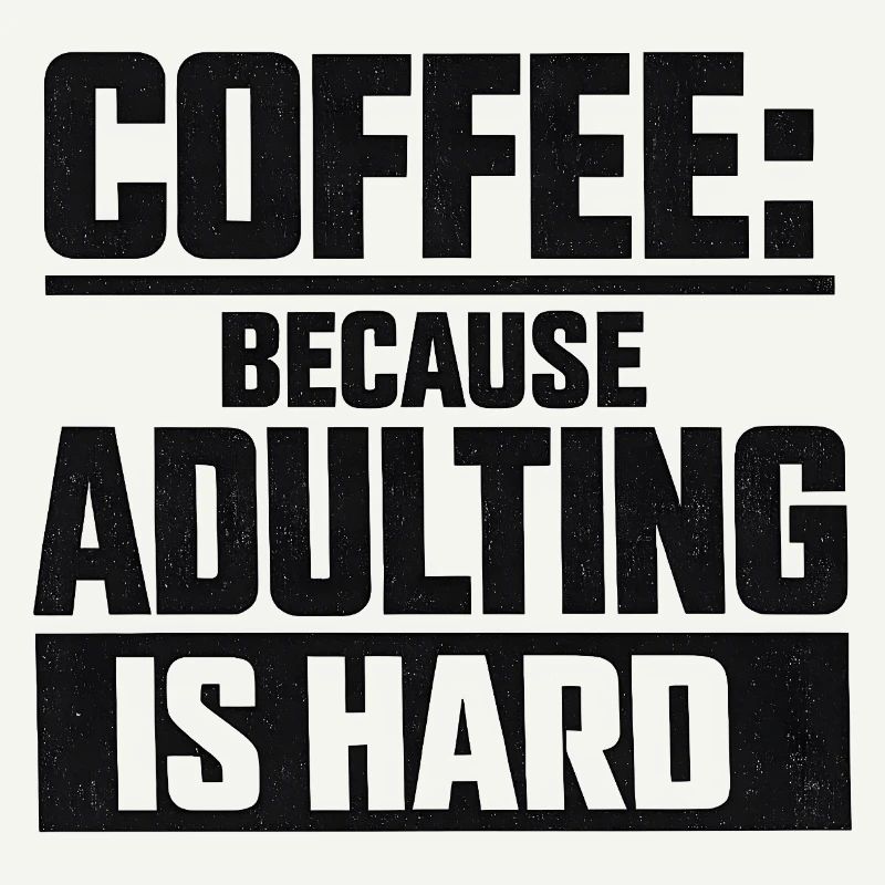 Café parce que l’adulte, c’est un peu rétro