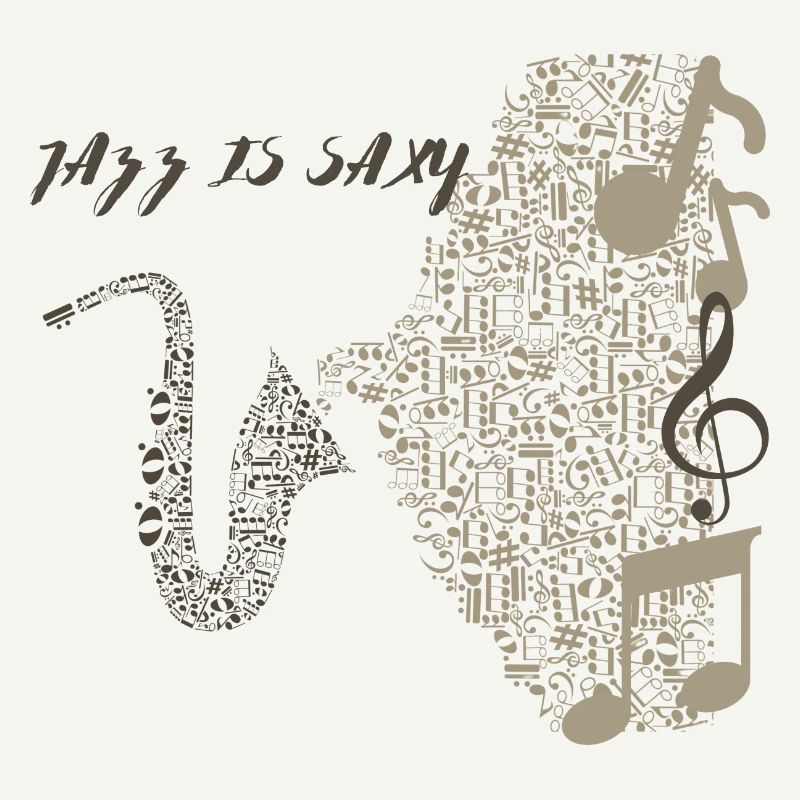 Musical Saxophone Design in Notes