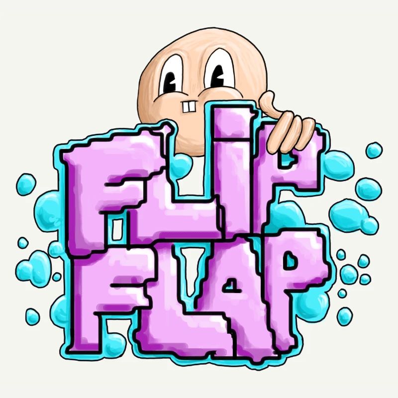 Fun Graffiti Bubble Flip
