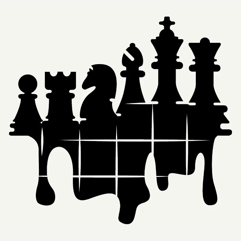 Chess Graffiti Chess Set Figures Knight rook