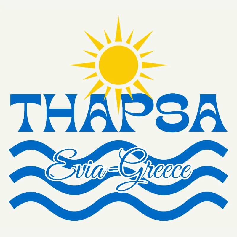 Thapsa Evia Greece Sun Waves