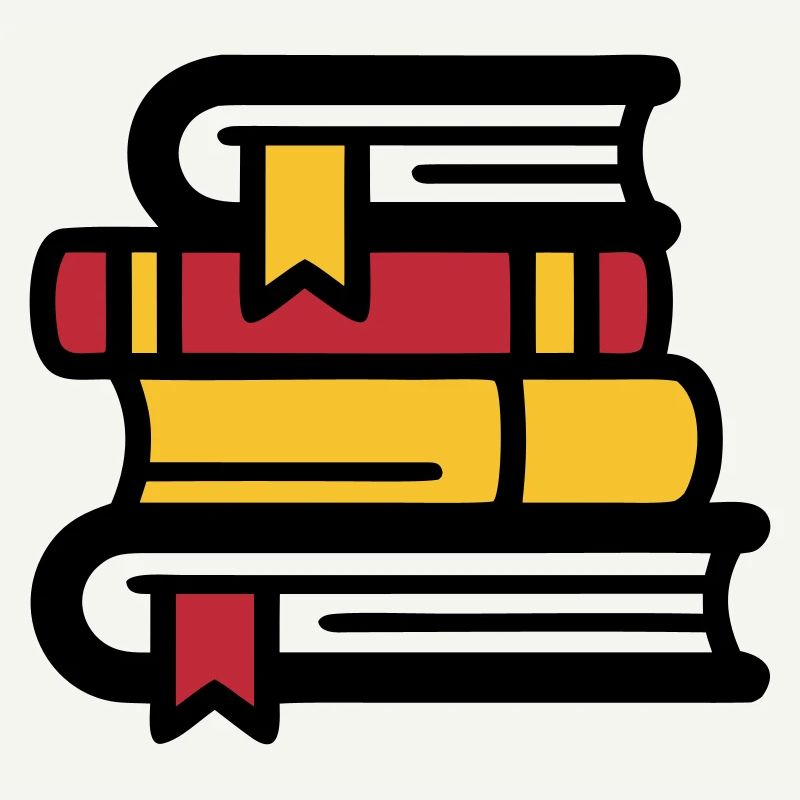 Book Stack Reading BookTok Colorful