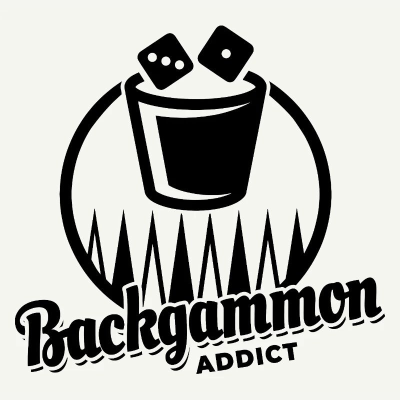 Backgammon Addict | Board Game | Gift