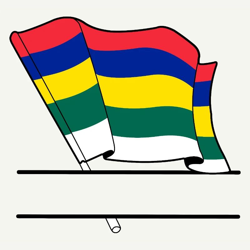 Terschelling Flag – Custom Island Design