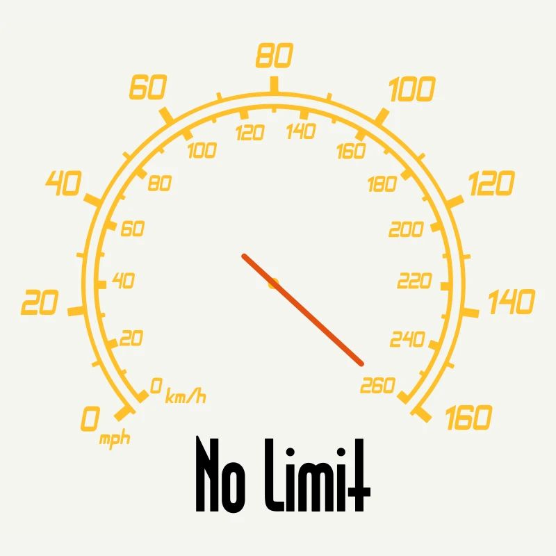 Speedometer, No Limit