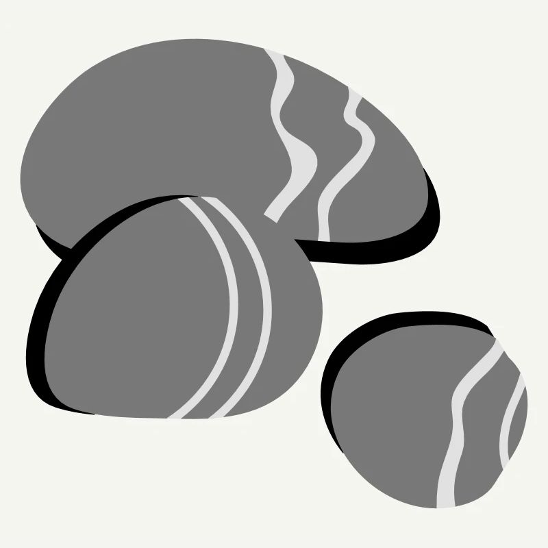 Three pebbles