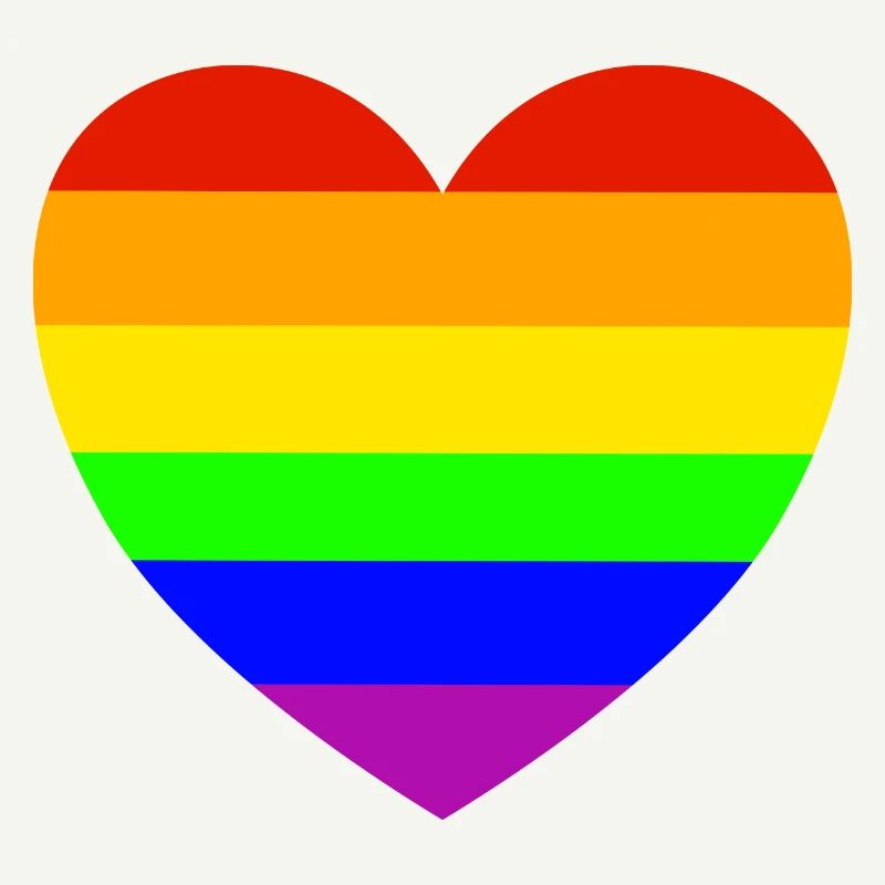 Regenbogenherz Pride Design