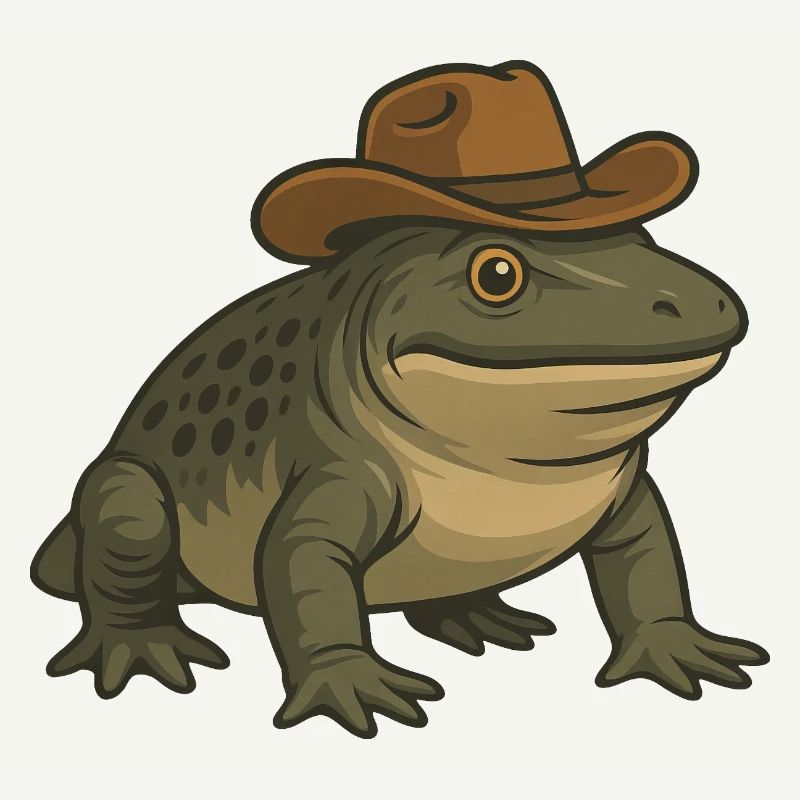 Urzeitliches Amphibium Cartoon Texas Evolution 