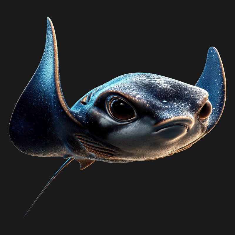 Manta Ray, Devil Ray, Stingray, Diver