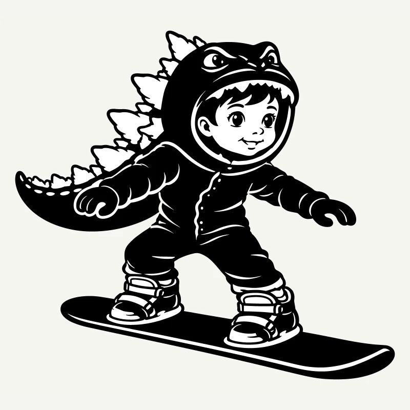 Dragon Garçon du Snowboard