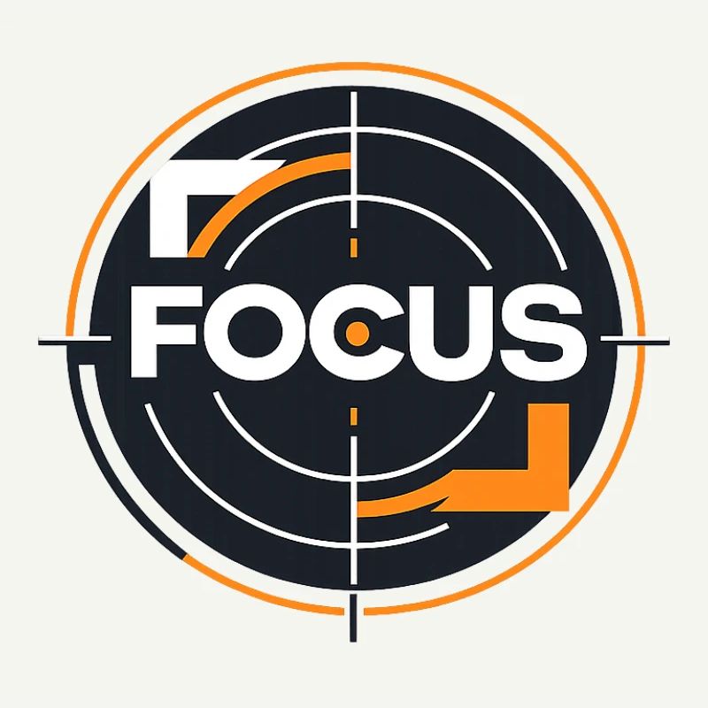 Focus Target Circle Logo