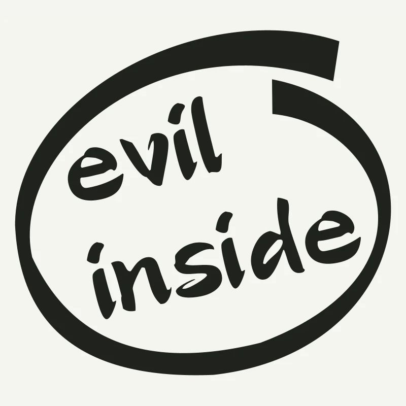 Evil Inside Ring Graphic