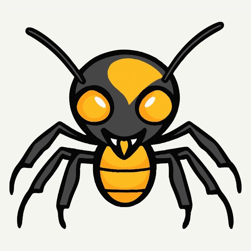 Ant Halloween Comic Funny