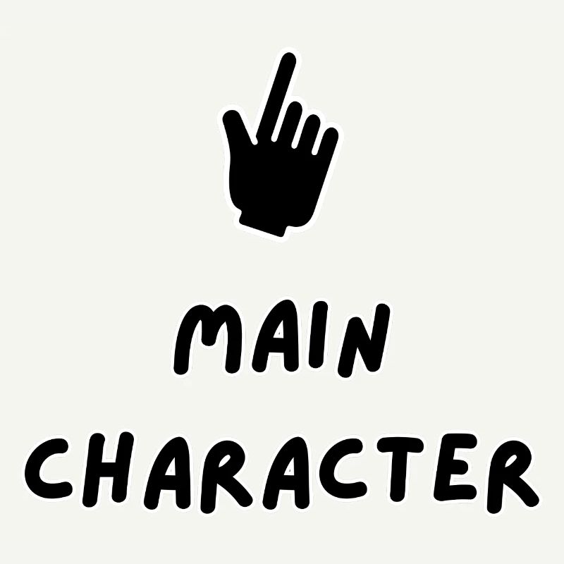Main Character – Bold Typography Design