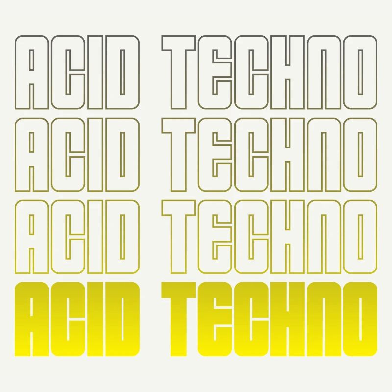 Acid Techno Repetition Gradient