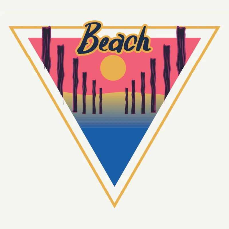 Triangle de la plage