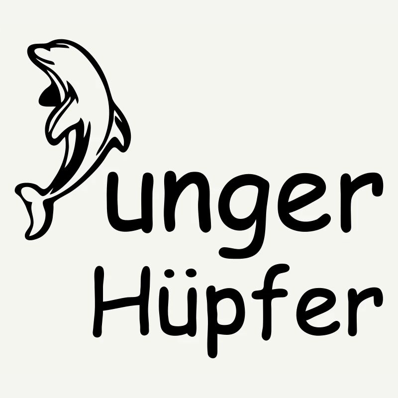 Junger Hüpfer Geschenk