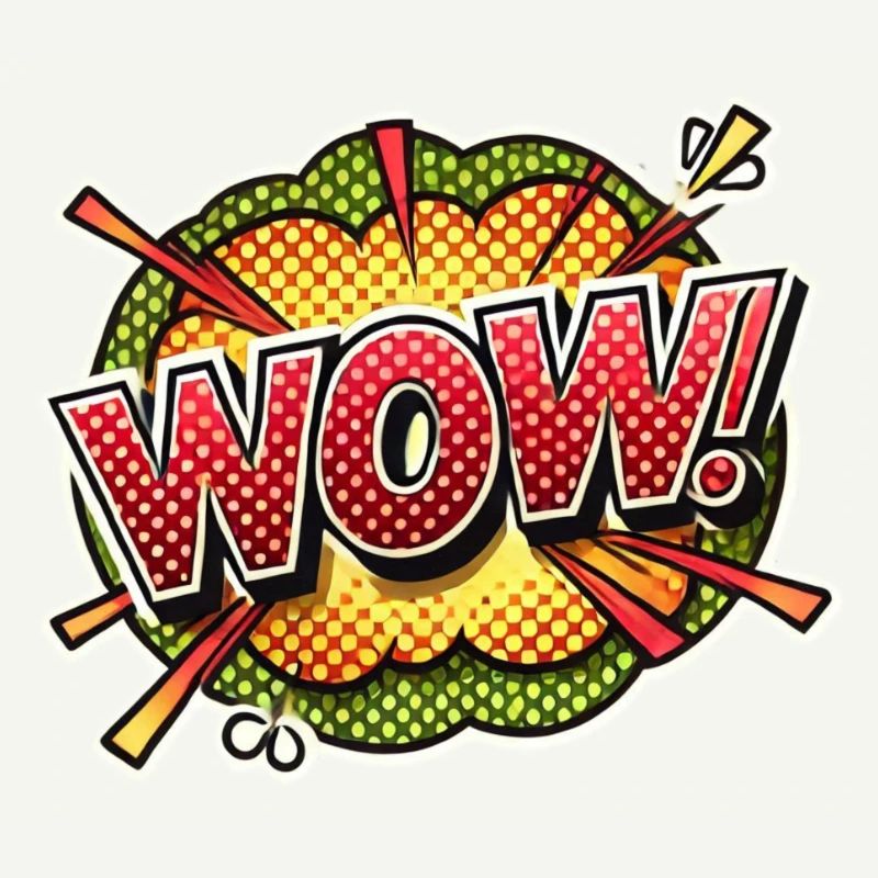 Pop Art Explosion Wow Design