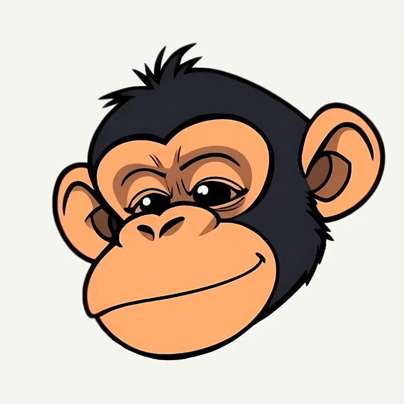 Affe Schimpanse