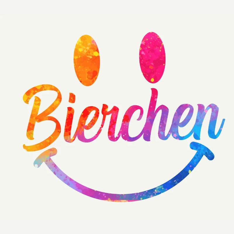 Beer Gradient Smile Font