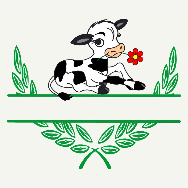 Calf Laurel Wreath with Namespace
