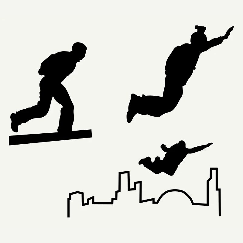 BASE jumping