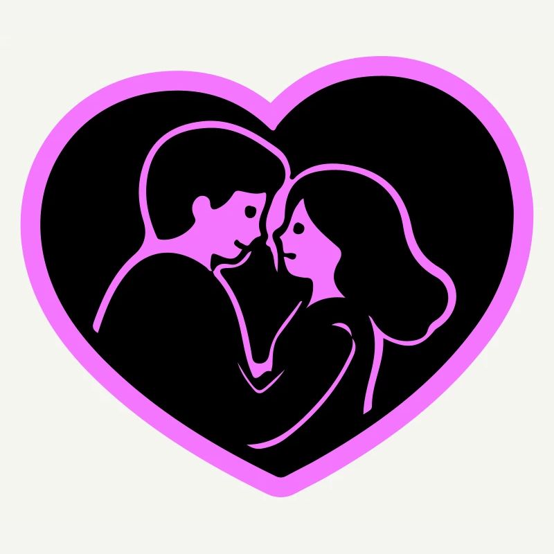 Coppia Cuore Innamorata