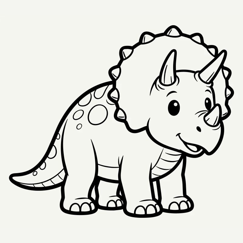 Bébé Tricératops