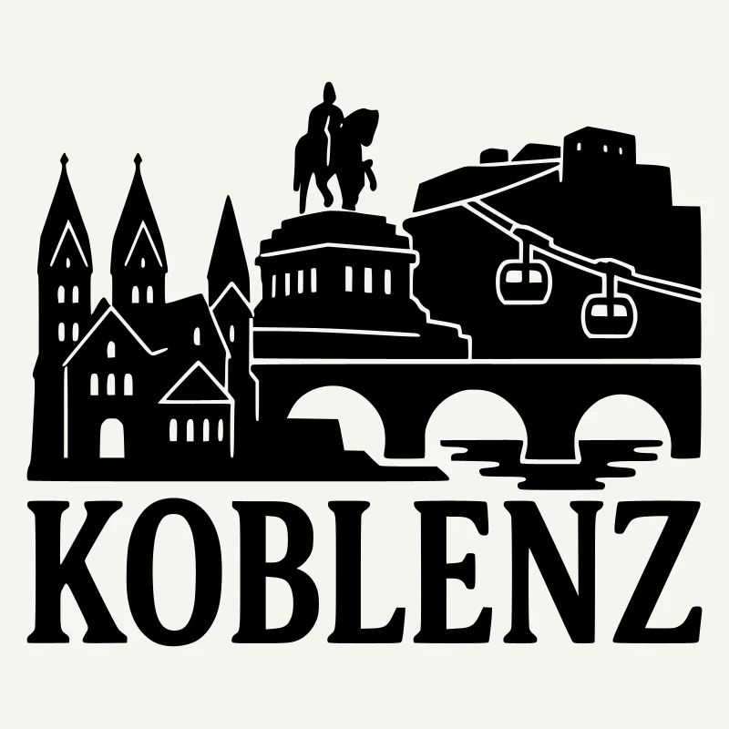 Silhouette de Coblence