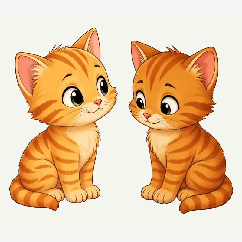 Two cute kittens