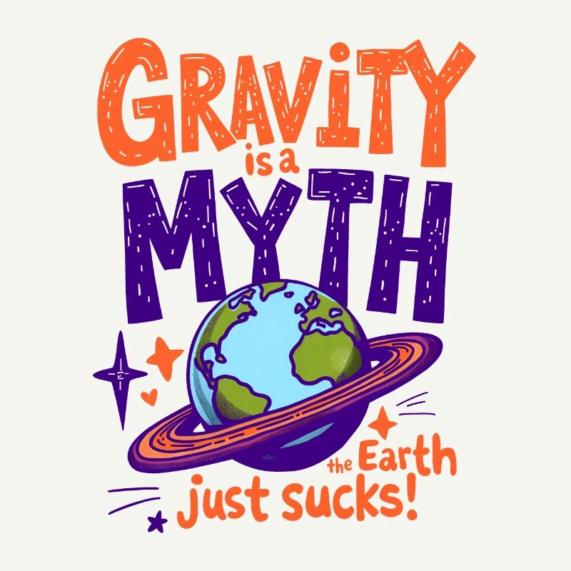 DIE SCHWERKRAFT IST EIN MYTHOS – DIE ERDE IST EINFACH SCHEISSE, PHYSIK
