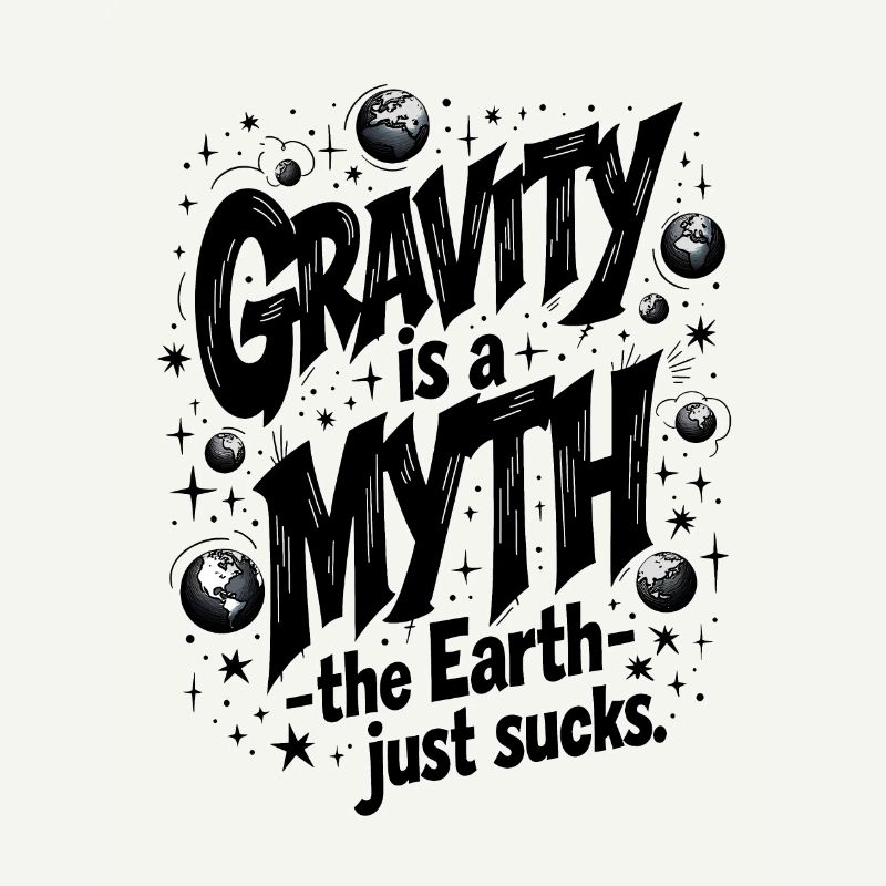 DIE SCHWERKRAFT IST EIN MYTHOS – DIE ERDE IST EINFACH SCHEISSE, PHYSIK