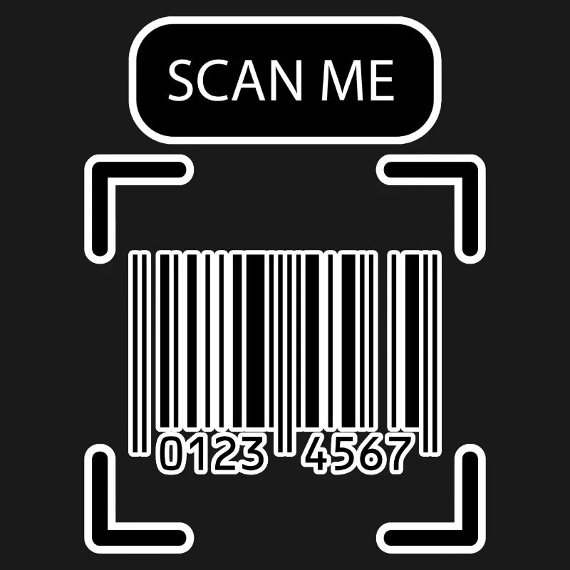 SCAN ME code-barres Funny Design