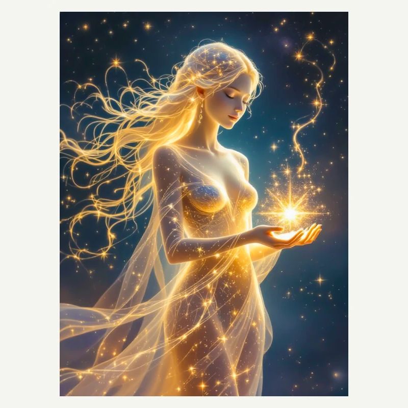 Interstellar maiden formed from starlight 