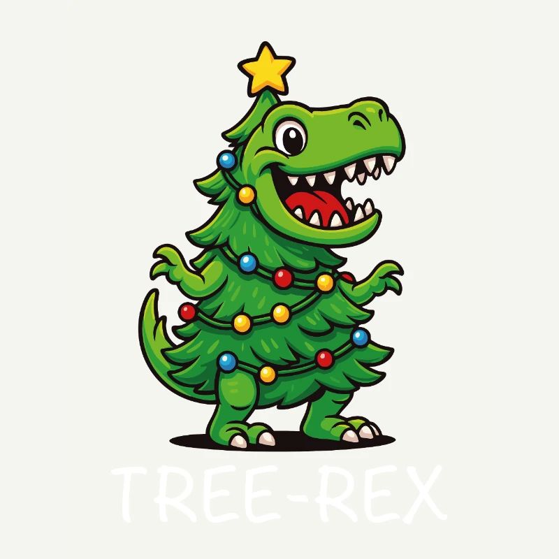 Tree Rex – Noël drôle de dinosaure