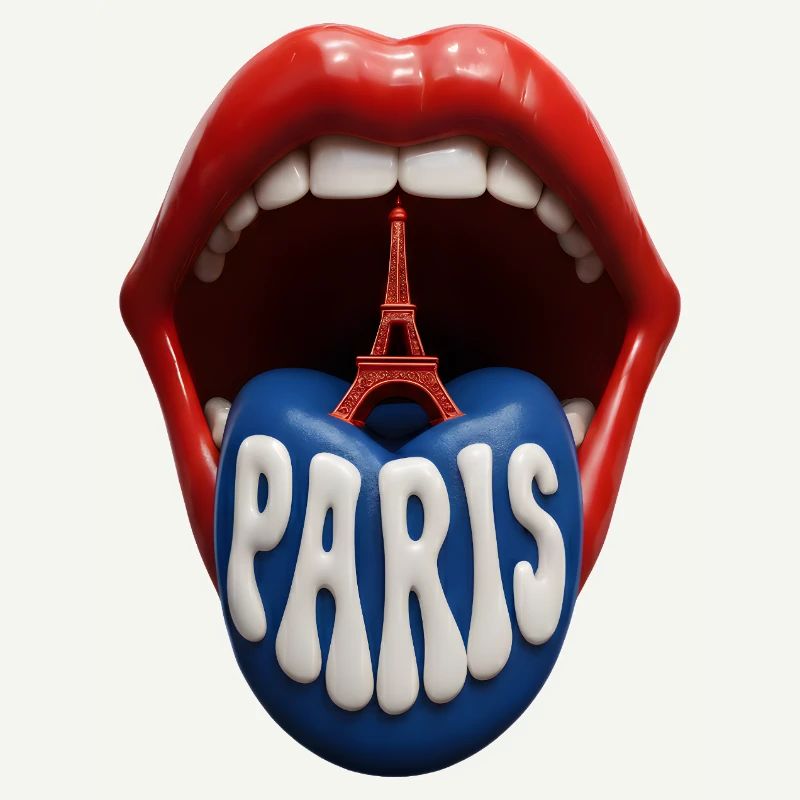 Pop Art de la Langue de Paris