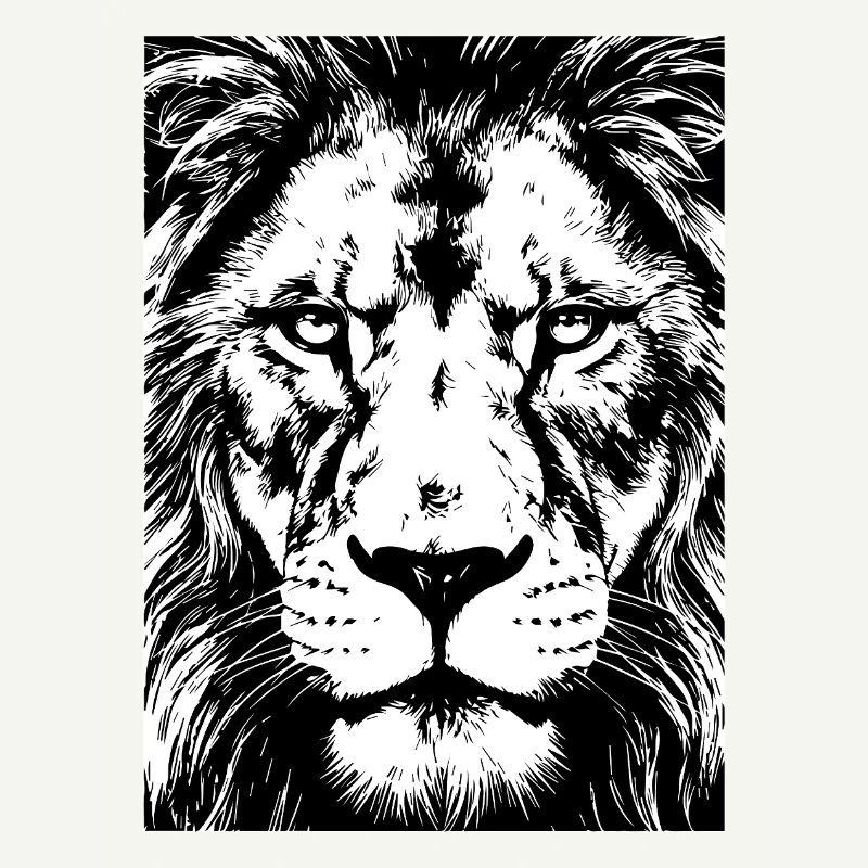 Regard de Lion Intense Puissance