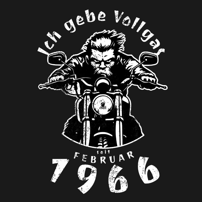 60th Birthday I've been going full throttle since 02/1966