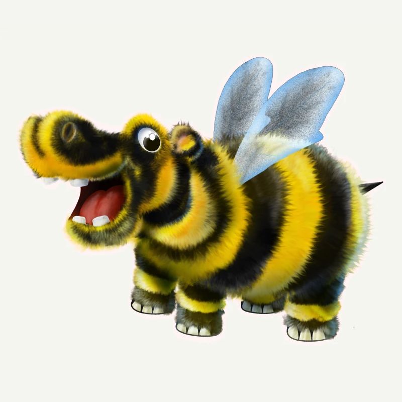 Das Hummel-Nilpferd