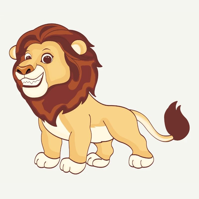 A magnificent lion