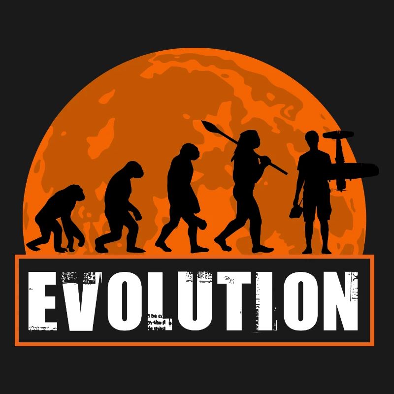 Drôle RC_Plane Human Evolution RC Flight Owner