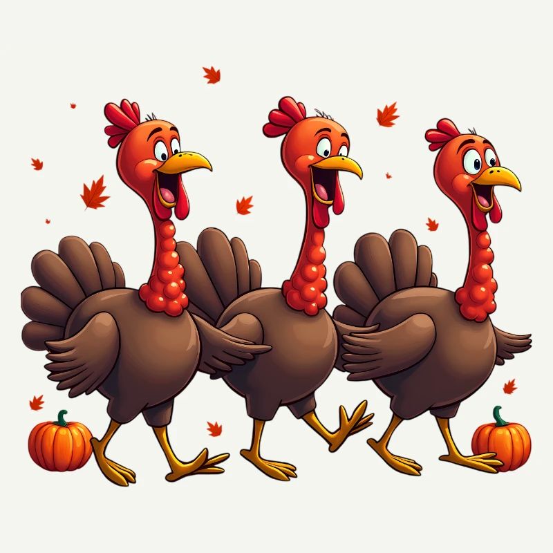 Bébé dinde de Thanksgiving