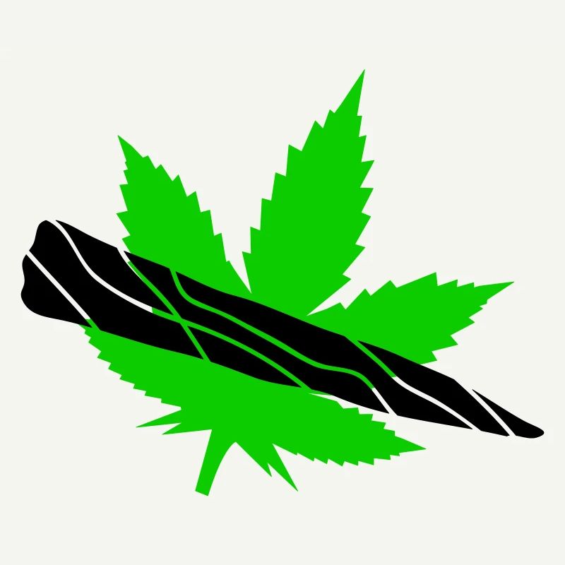 Green Leaf Silhouette Design