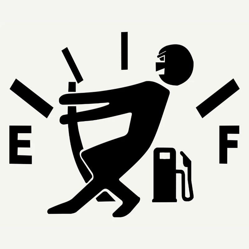 Indicateur de carburant vide