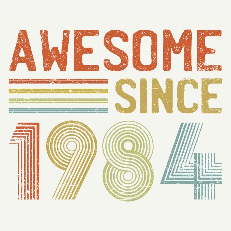 Conception de logo d’anniversaire d’année rétro