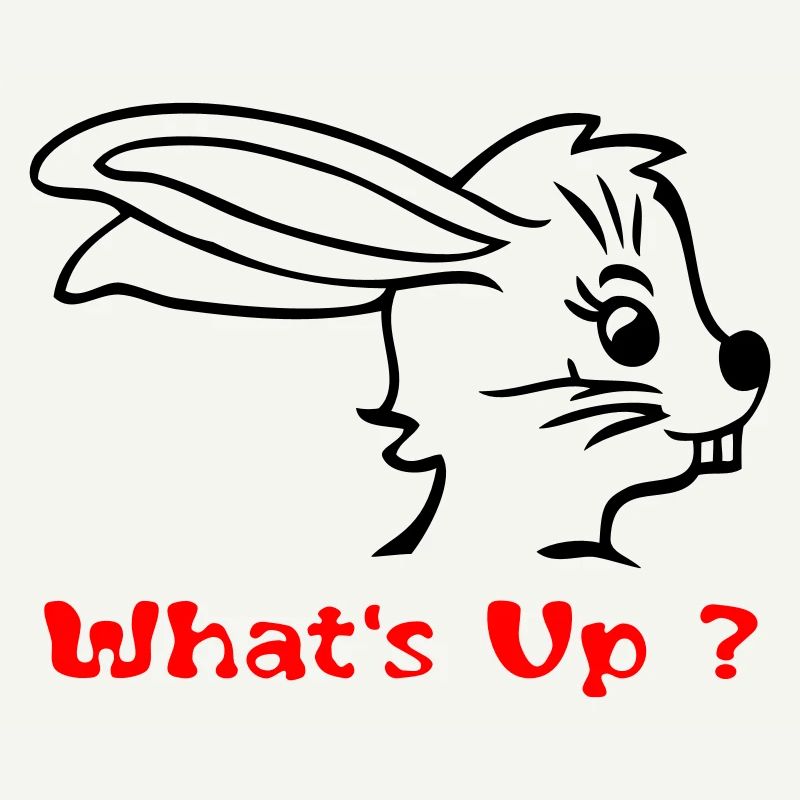 Rabbit in Easter stress