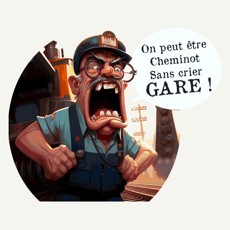 YOU CAN BE A RAILWAY WORKER WITHOUT WARNING! (train)